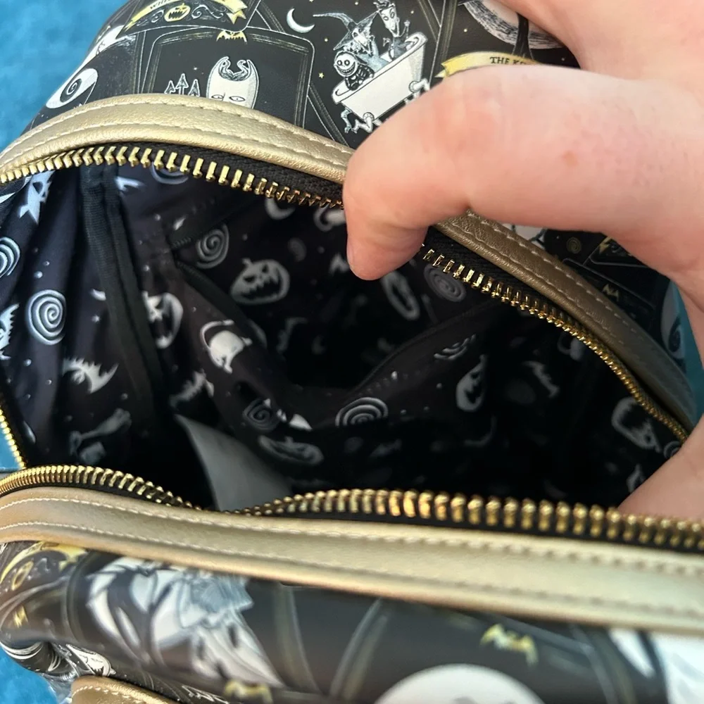 Loungefly The Nightmare Before Christmas Black Mini Backpack